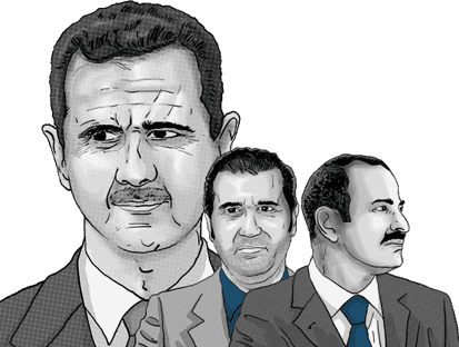 Primos del Presidente sirio Bashar Assad